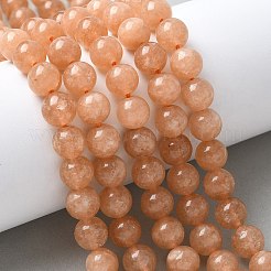 Natural White Jade Beads Strands&nbsp;G-F364-11-8mm-2