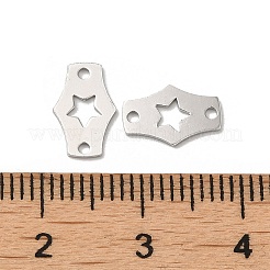 Anti-Tarnish 925 Sterling Silver Links&nbsp;STER-D006-02P