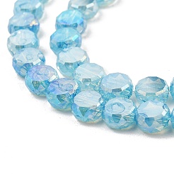 Imitation Jade Glass Beads Strands&nbsp;GLAA-P058-05A-05