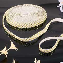 3 Yards Resin Self Adhesive Sewing Trim Hotfix Rhinestone Tape&nbsp;DIY-TA0013-15E