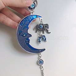 Evil Eye Moon Elephant Disk Amulet Lucky Charm&nbsp;MOST-PW0001-134