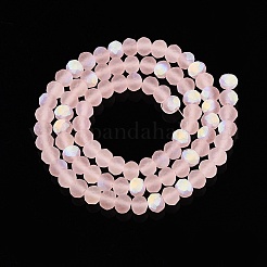 Transparent Glass Beads Strands&nbsp;X-EGLA-A044-T6mm-MB22
