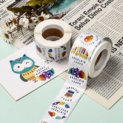 3 Roll 3 Style Self Adhesive Paper Stickers&nbsp;DIY-SZ0003-07