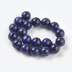 Natural Lapis Lazuli Beads Strands&nbsp;G-G087-10mm