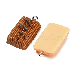 Opaque Resin Imitation Food Pendants&nbsp;RE-CBAF169-05