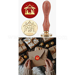 Christmas Wax Seal Stamp Set&nbsp;AJEW-WH0208-1310