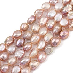 Natural Cultured Freshwater Pearl Beads Strands&nbsp;PEAR-P064-20J-03D