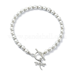 Tibetan Style Alloy Charm Bracelet&nbsp;BJEW-JB09784-02