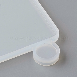 Square Lid Silicone Molds&nbsp;LS-AJEW-D046-19