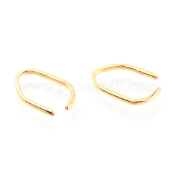 925 Sterling Silver Cuff Earrings&nbsp;EJEW-H124-02G