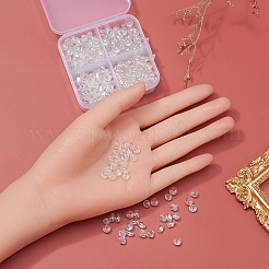 4 Style Electroplate Glass Beads&nbsp;EGLA-YW0001-35