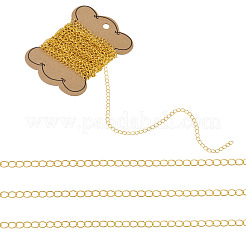 5M Brass Curb Chains&nbsp;CHC-TADJ0001-03G