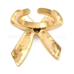 304 Stainless Steel Open Cuff Rings for Women&nbsp;RJEW-A049-01H-G