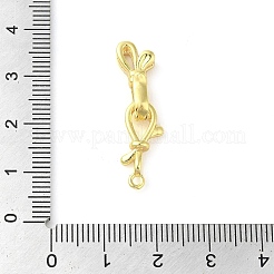 Rack Plating Brass Fold Over Clasps&nbsp;KK-B088-09G