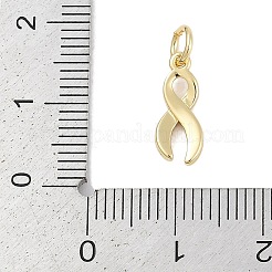 Brass Enamel Charms&nbsp;KK-Q028-30G-01
