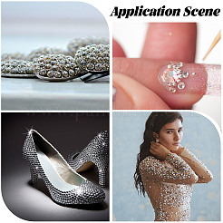 950Pcs Resin Rhinestone Cabochons&nbsp;CRES-WH20004-03A