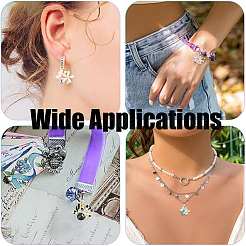 10Pcs 5 Colors Alloy Rhinestone Pendants&nbsp;FIND-YW0011-54