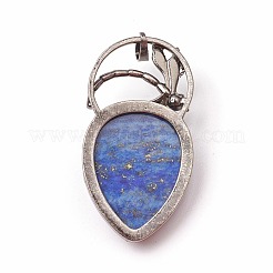 Natural Lapis Lazuli Pendants&nbsp;X-G-I220-G01