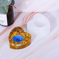 DIY Heart Candleholder Silicone Molds&nbsp;DIY-B027-01