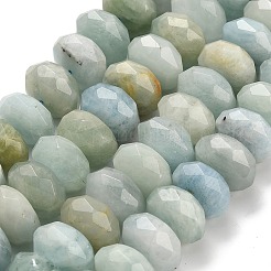 Natural Aquamarine Beads Strands&nbsp;G-H329-G01-16mm