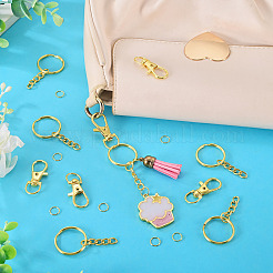 30Pcs Iron Split Key Rings&nbsp;FIND-TA0011-16