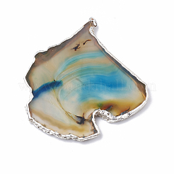 Natural Agate Pendants&nbsp;G-S299-29