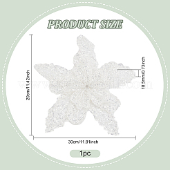 Plastic Imitation Pearl & Sequin Beading Appliques&nbsp;DIY-BC0012-60