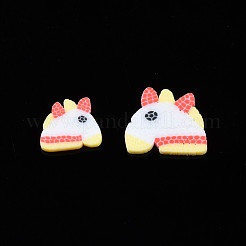 Handmade Polymer Clay Cabochons&nbsp;CLAY-N006-69