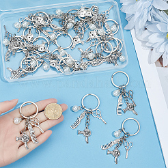 20Pcs Daily Use Subject Keychains&nbsp;KEYC-SC0002-07