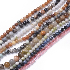 Natural Gemstone Beads Strands&nbsp;G-F591-03