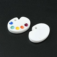 Opaque Resin Pendants&nbsp;CRES-YW0001-09