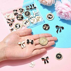 32Pcs 16 Styles Alloy Enamel Charms&nbsp;ENAM-CJ0007-05