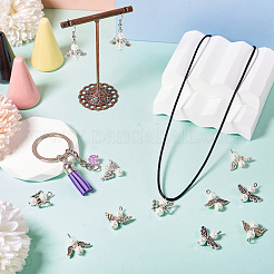 20Pcs 20 Style Glass Pearl Pendants&nbsp;PALLOY-TAC0142