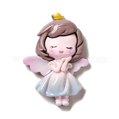 Opaque Resin Decoden Cabochons&nbsp;RESI-G094-01C-1