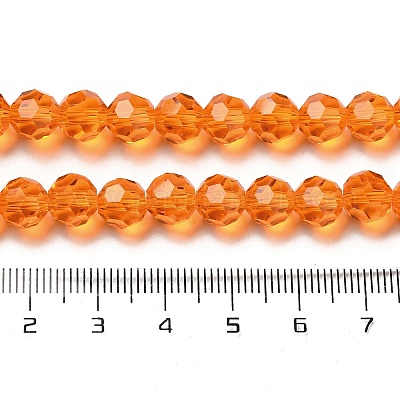 Transparent Glass Beads&nbsp;EGLA-A035-T8mm-D05-1