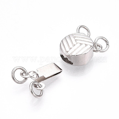 925 Sterling Silver Box Clasps&nbsp;STER-T008-150P-1