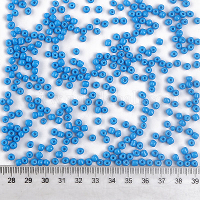 Baking Paint Glass Seed Beads&nbsp;SEED-S003-K17-1