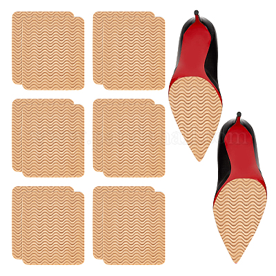 Rubber Self-adhesive Anti-Slip Shoe Bottom Pads&nbsp;FIND-WH0128-36B-1