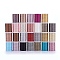 Polyester Metallic Thread, Mixed Color, 1mm, about 7 yards/roll