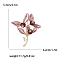 Enamel Pin, Alloy Brooch for Backpack Clothes, Fruit, Golden, Dark Red, 53x42mm