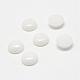 Natural White Jade Gemstone Cabochons&nbsp;G-T020-6mm-04-1