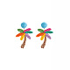 Raffia Dangle Stud Earrings&nbsp;WGDAA6F-04-2