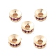 Brass Micro Pave Cubic Zirconia Spacer Beads&nbsp;KK-R216-13KCG-03-1