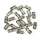 Picasso Transparent Glass Bugle Beads&nbsp;SEED-N010-02K-1