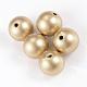 Matte Style Spray Painted Acrylic Beads&nbsp;ACRP-S669-10mm-02-1