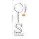 Alloy Keychains&nbsp;KEYC-TADJ0001-11S-3