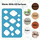 Acrylic Earring Handwork Template&nbsp;DIY-WH0359-049-5