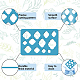 Acrylic Earring Handwork Template&nbsp;DIY-WH0359-049-4
