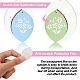 DIY Sublimation Blank Earring Making Kit&nbsp;DIY-SW0001-14-5