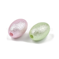 Textured Opaque ABS Imitation Pearl Beads&nbsp;MACR-K361-21